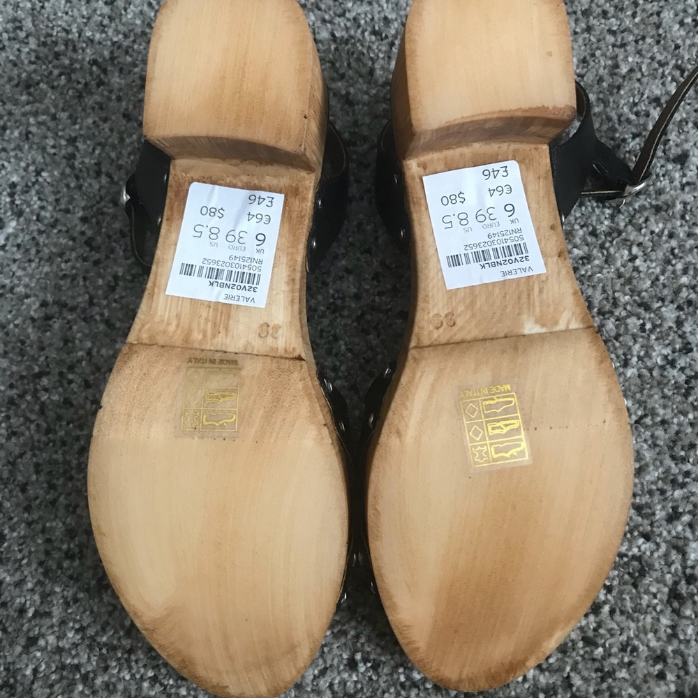 TOPSHOP Valerie black - size 8.5 US / 6 UK